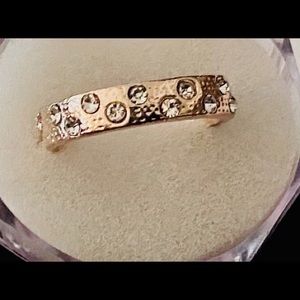 Rose gold band with CZ 🎁🌺🎁🌺